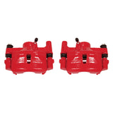 Power Stop 90-91 Lexus ES250 Rear Red Calipers w/Brackets - Pair