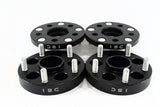 ISC Suspension 5x100 Hub Centric Wheel Spacers 15mm Black (Pair)