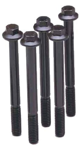 ARP M6 X 1.00 X 80 Hex Black Oxide Bolts - 5pk