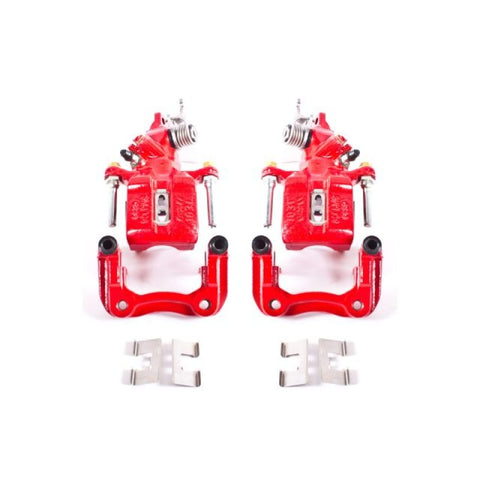 Power Stop 04-08 Acura TSX Rear Red Calipers w/Brackets - Pair