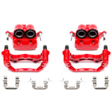 Power Stop 05-07 Infiniti G35 Front Red Calipers w/Brackets - Pair