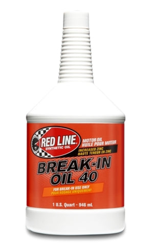 Red Line Break-In Oil 40 - Quart