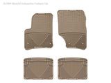 WT Rubber Mats - Rear - Tan