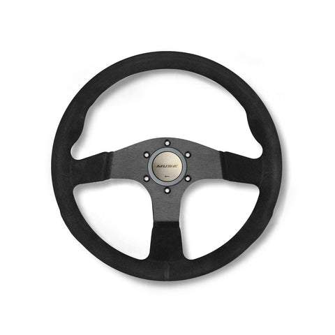 MUSE JAPAN BUCK LEATHER STEERING WHEEL BNR32 / BCNR33 / BNR34 / FD3S / FK8 PRE ORDER