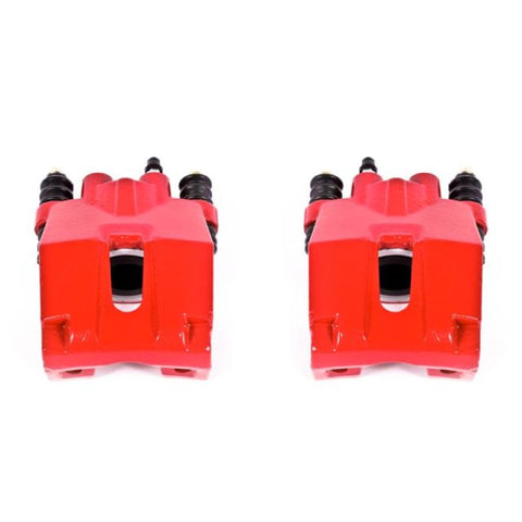 Power Stop 04-11 Ford F-150 Rear Red Calipers w/o Brackets - Pair