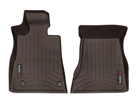 WeatherTech 2016+ Mercedes-Benz AMG GTS Front FloorLiner - Cocoa