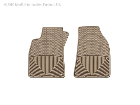 WeatherTech 95-04 Audi A6 Sedan Front Rubber Mats - Tan