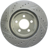 StopTech Select Sport 06-17 Dodge Charger/14-17 Chrysler 300 Slotted & Drilled Front Left Rotor