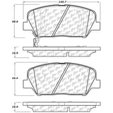 StopTech 11-15 Kia Optima Street Touring Front Brake Pads