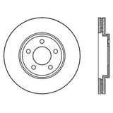 StopTech 03-09 Lincoln Town Car / 03-09 Mercury Grand Marquis Front Left Slotted & Drilled Rotor