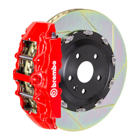 Brembo 00-02 Expedition 2WD Fr GT BBK 8Pis Cast 380x34 2pc Rotor Slotted Type1-Red