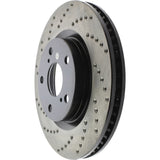 StopTech 07-13 Lexus ES 250/ES 300/ ES330/ES350 Drilled Sport CRYO Brake Rotor