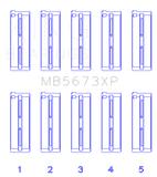 King Engine Bearings Honda F20C/F22C 16v Performance Main Bearing Set - Size STD
