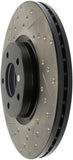 StopTech 07-09 Mazda 3 Right Front Slotted & Drilled Rotors