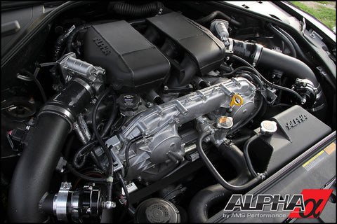 AMS Performance 09+ GT-R R35 Induction Kit w/Stock Turbos/Intercooler/TB/Manifolds/TiAL Flanges