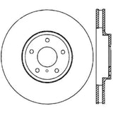 Stoptech 06-07 350Z / 05-07 G35 / 06-07 G35X Front CRYO-STOP Rotor