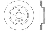 StopTech Sport Cross Drilled Brake Rotor - Front Left