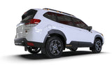 Rally Armor 22-24 Subaru Forester &amp; Wilderness Black UR Mud Flap w/Grey Logo