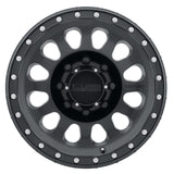 Method MR315 17x9 -12mm Offset 8x6.5 130.81mm CB Matte Black Wheel