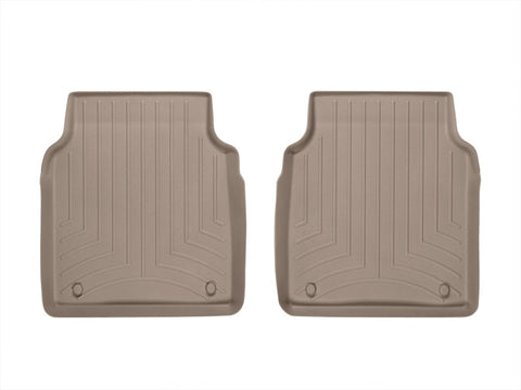 WeatherTech 11+ Audi A8 Rear FloorLiner - Tan