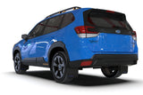 Rally Armor 22-24 Subaru Forester &amp; Wilderness Black UR Mud Flap w/Red Logo