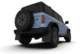 Rally Armor 21-25 Ford Bronco (Plstc Bmpr + RR - NO Rptr/Sprt) Blk Mud Flap w/Met. Blk Logo