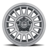 ICON Recon SLX 17x8.5 5x4.5 0mm Offset 4.75in BS 71.5mm Bore Charcoal Wheel