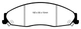 EBC 05-08 Pontiac Grand Prix 5.3 Yellowstuff Front Brake Pads