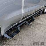 Westin 19-22 GMC Sierra 1500 CC 6.5ft Bed (Excl. 2019 Ltd/LD) HDX Drop W2W Nerf Step Bars - Tex. Blk