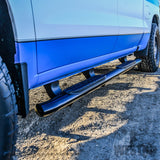Westin 2019 Chevrolet Silverado/Sierra 1500 Crew Cab Non LD PRO TRAXX 5 Oval Nerf Step Bars - Black