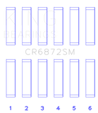 King Engine Bearings Toyota 1GR-FE Connecting Rod Bearing Set - Size STD