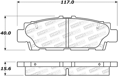 StopTech Street Brake Pads