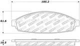 StopTech Sport Brake Pads w/Shims and Hardware - Front