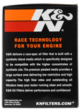 K&N Can/AM Spyder RT 998/ Buell 1125R -2.2219in OD x 0.969in ID x 3.813in H Oil Filter