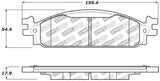 StopTech Performance Brake Pads