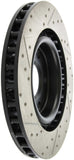 StopTech Power Slot 05-07 Cadillac XLR / 06-09 Chevy Corvette Front Left Drilled & Slotted Rotors