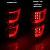 ANZO 2009-2013 Ford F-150 LED Taillights Red/Clear