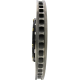 StopTech 09-11 Nissan GT-R Front Left Slotted Bare Iron 380x34mm AeroRotor Kit