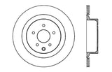 StopTech Nissan 370z / Infiniti G37 SportStop Drilled Rear Right Rotor