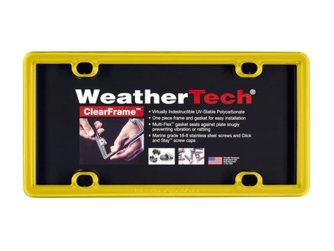 WeatherTech ClearFrame - Yellow