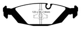 EBC 83-85 BMW 318 1.8 (E30) Greenstuff Rear Brake Pads