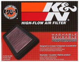 K&N 2017 Nissan Micra 0.9L L3 F/I Replacement Air Filter