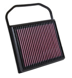 K&N Replacement Air Filter for 15-16 Mercedes Benz C400 3.0L / E320 / GL450 / ML400 (2 Required)