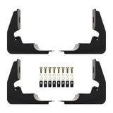 Westin 2014-2018 Chevy Silverado 1500 Reg Cab Premier Oval Nerf Step Bar Mount Kit - Black