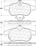 StopTech Street Brake Pads