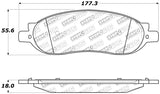 StopTech Sport Brake Pads w/Shims and Hardware - Rear