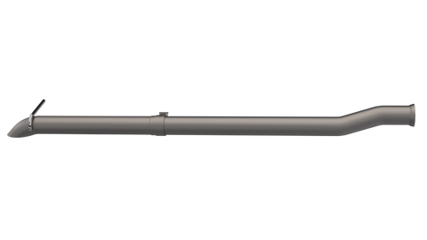 QTP 2018+ Jeep Wrangler JL 304SS Eliminator Cat-Back Crawler Exhaust w/Turn Down Exit