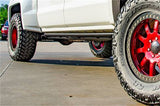 N-Fab RKR Rails 14-17 Chevy-GMC 1500 Crew Cab - Tex. Black - 1.75in