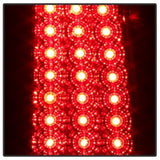 xTune Chevy Silverado 1500/2500/3500 03-06 LED Tail Lights Red Clear ALT-ON-CS03-LED-RC