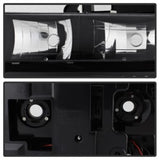 xTune Chevy Suburban 94-98 Headlights w/ Corner & Parking Lights 8pcs Black HD-JH-CCK88-AM-BK-SET